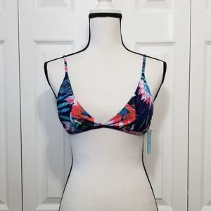CupShe floral bikini top (10-207)